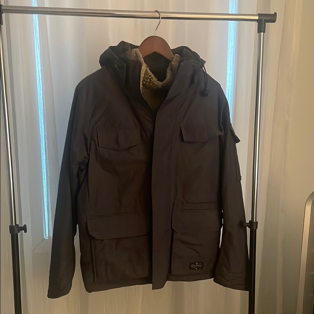 United by Blue - Men's Navy Hooded Jacket with Vest